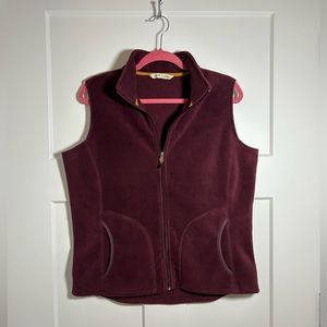 Women’s Woolrich fleece vest